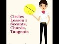 Secant and Tangent Relationships
