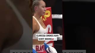 Clarissa Shields TKO  kaye Scott @Louisdadon_ #clarissashields #trending #viral  #shorts