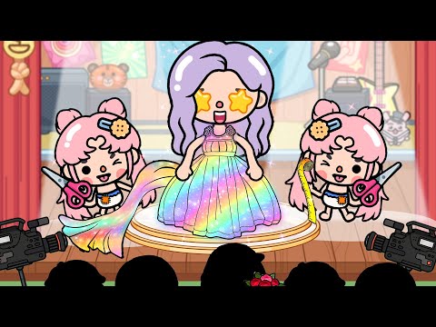 Two Orphan Girls become Fashion Designers | Toca Life Story | Toca Boca