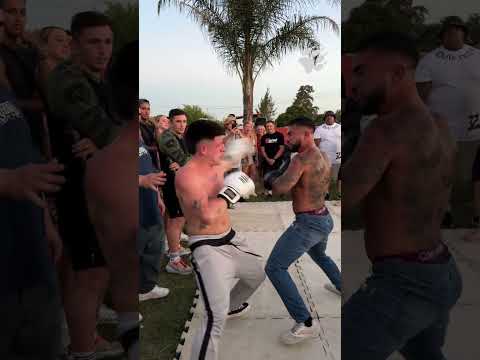Boxeo Callejero! 🥊 Peleas intensas, locaciones únicas y pura acción en La Manada 🔥 Estás listo?
