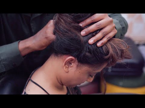 Amazing Hair Cracking ASMR Head Massage | Indian Massage