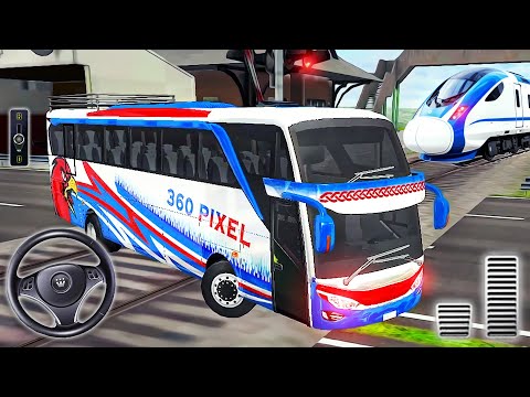 Coach Bus Simulator 3D - Real City Bus Driving мы Train - Android GamePlay #4