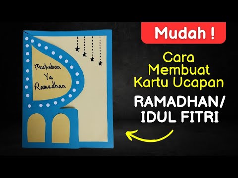 Tutorial Cara Membuat Kartu Ucapan Selamat/Ramadhan/Idul Fitri 2025 yang Spesial