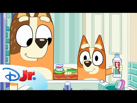 FULL BLUEY MINISODE | Robo Bingo | @disneyjr x @blueyofficalchannel