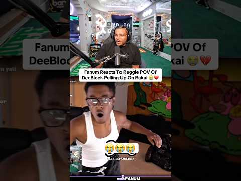 Fanum Reacts To Duke At The Clover House 😭💔 #fanum #rakai #dukedennis