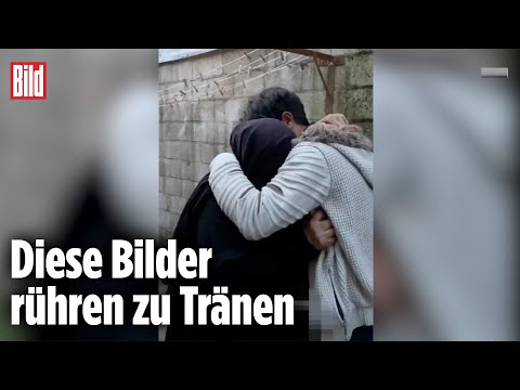 SYRIEN: Familien sehen sich nach Jahren wieder