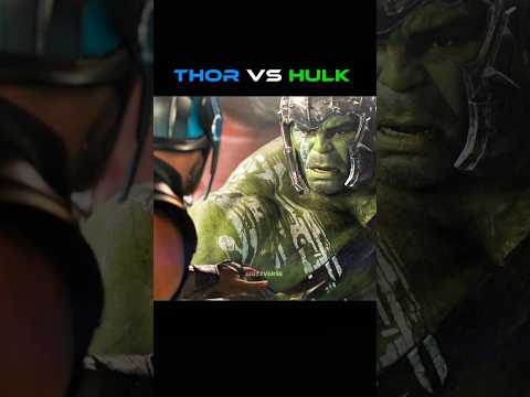 Thor vs Hulk ๐๐ฅ๐ Coldest fighting scene||attitude status ๐|| #shorts #mcu