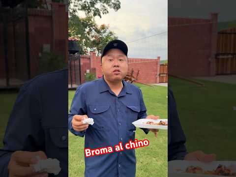 BROMA AL CHINO LE DIMOS CHILE HABANERO EN UN TACO🌶️🌶️ / no soporto 😂 #humor #comedia #broma #fyp