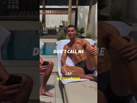 Ronaldo doesn't pickup the phone 📵
