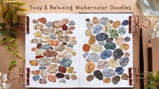 Fill Your Sketchbook with Relaxing Watercolor Doodles