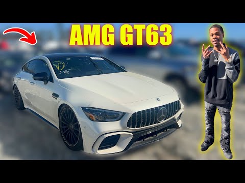 I Found A Flooded Mercedes Benz AMG GT63 At Copart For $45,000