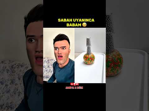 Sabah Uyanınca Babam😅😂