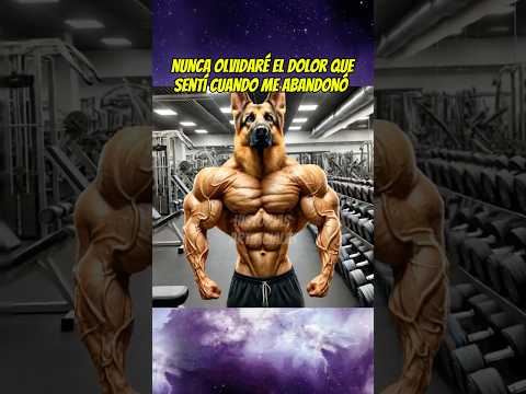 El gran pastor alemán 🐶 #mascotas #shortsviral #babyanimal #babypet #pastoralemán #gym