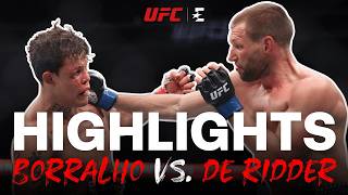 HIGHLIGHTS CAIO BORRALHO VS. REINIER DE RIDDER | UFC 326