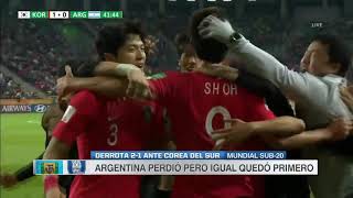 Corea del Sur vs Argentina 2 -1   Resumen de Juego  31/05/2019