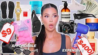 Affordable vs SUPER Expensive stuff I can't LIVE WITHOUT!