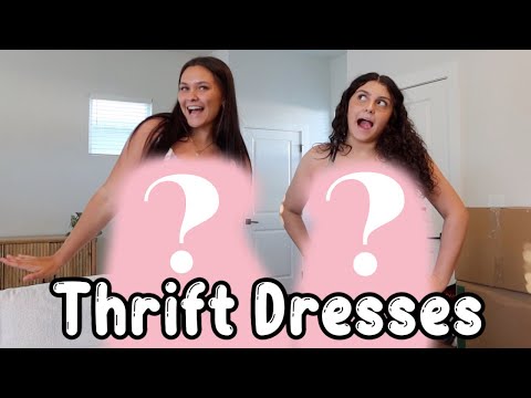 We Let Each Other Pick Our Easter Dresses at Goodwill GONE WRONG!