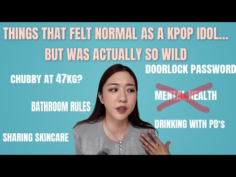 THINGS THAT FELT NORMAL AS A KPOP IDOL… BUT WAS ACTUALLY SO WILD