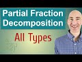 Partial Fraction Decomposition Concepts
