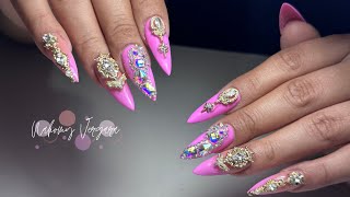 Uñas rosa BUCHONAS 