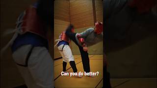 INSANE SPINNING Hook Kick! Can you beat this? 🌪️⚡️ #shorts #taekwondo