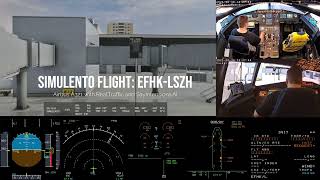 Simulento Airbus A321 Flight: EFHK - LSZH 30.8.2025