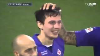 Il primo gol in serie A di Rafał Wolski - Fiorentina vs Atalanta 2-0