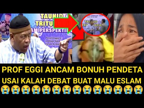 DETIK2 PROF EGGI ANCAM BONUH PENDETA USAI KALAH DEBAT, MEMALUKAN ESLAM