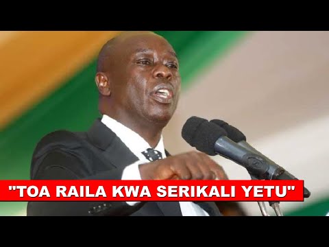 "HATUTAKI RAILA KWA SERIKALI YETU!" Finally DP Gachagua and his troop send new demand to Ruto!