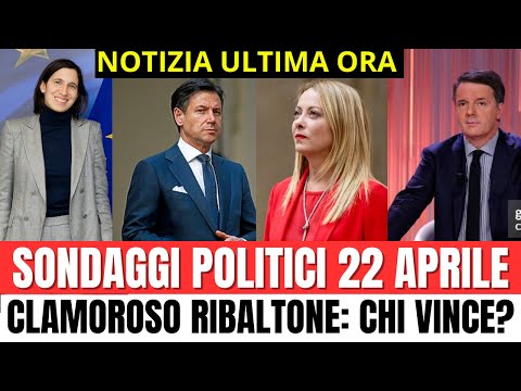 RIBALTONE CLAMOROSO nei SONDAGGI POLITICI: ecco chi sta crollando, PD in testa? ITALIA in ANSIA