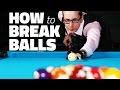 Cue Ball Break Techniques