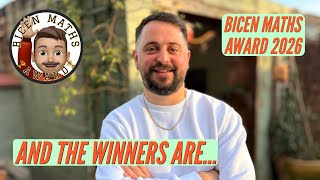 And the winners are... [Bicen Maths Award 2026]