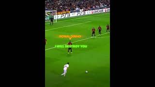 Ronaldinho Wanted to Break Ronaldo 🥶