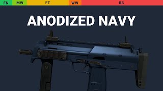 MP7 Anodized Navy Wear Preview