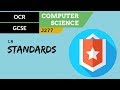 Understanding Standards in Computer Science