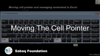 Moving The Cell Pointer