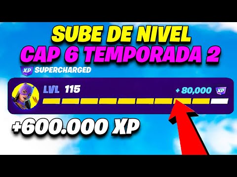 [MAPA de XP] Como *SUBIR RAPIDO DE NIVEL* en FORTNITE *BUG de EXPERIENCIA* Capítulo 6 Temporada 2 OG