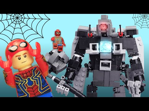 LEGO SKIBIDI TOILET VS TITAN CAMERAMAN Epic Christmas Fight