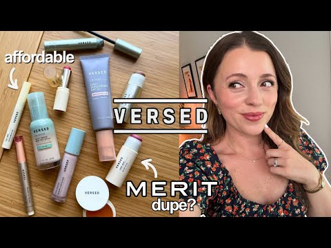 Trying VERSED's New Makeup Line ✨  Affordable "Dupes" for MERIT? HIT or MISS?