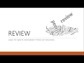 Film and Book Review Essentials