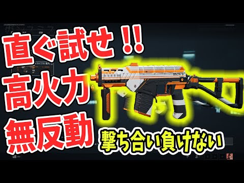 環境トップ間違い無し!! 高火力 無反動 無銃声 SR3M オススメカスタム【Delta Force】