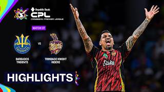 Barbados Tridents vs Trinbago Knight Riders | Match Highlights | #CPL 2026