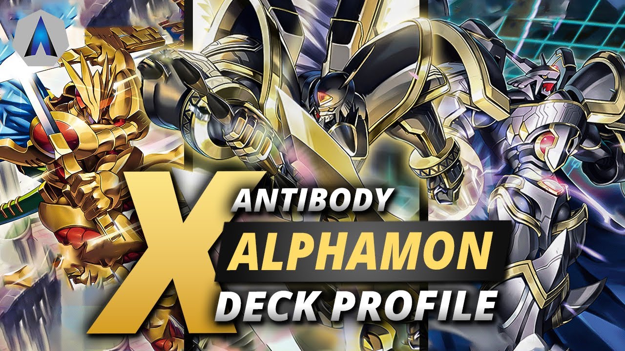 S TIER!!! Alphamon X Antibody Deck Profile & Combos | Digimon Card Game Alphamon Deck (EX3 Format)