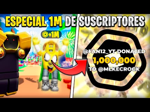 DONANDO 1 MILLON DE ROBUX A MIKECRACK - ESPECIAL 1 MILLON DE SUSCRIPTORES