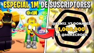 DONANDO 1 MILLON DE ROBUX A MIKECRACK - ESPECIAL 1 MILLON DE SUSCRIPTORES