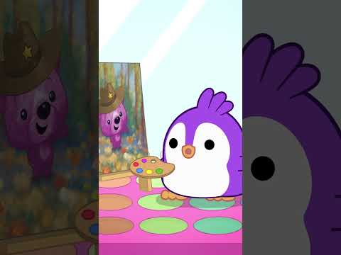 #shorts | Escorregador mágico para o mundo da maquiagem 💄 Squeaky e Roy | Desenhos animados #magica