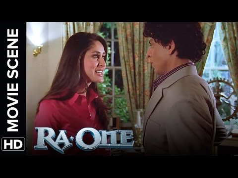 Kareena Kapoor get abusive with Shah Rukh Khan | RA.One | Movie Scene