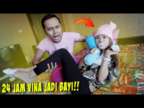 TANTANGAN 24 JAM JADI BAYI PART 2!! PENUH DRAMA DIJAGAIN EMAK-EMAK!!
