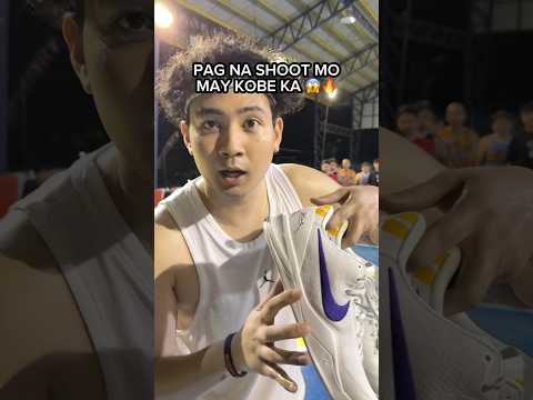 PAG NA SHOOT MAY KOBE KA 😱🔥🏀