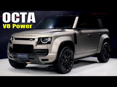 Land Rover Defender OCTA Unleashed: V8 Power and Wild Off-Road Luxury!